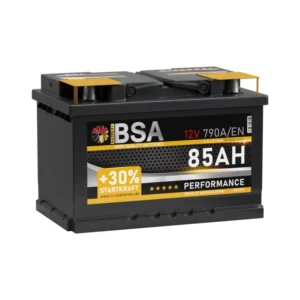 BSA Autobatterie 85Ah 12V ersetzt Batterie 70Ah 72Ah 74Ah 75Ah 77Ah 80Ah