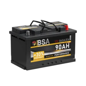 BSA Autobatterie 90Ah 12V +30% Startkraft Batterie ersetzt 80Ah 85Ah 88Ah