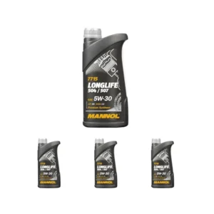 MANNOL 7715 Longlife 504/507 5W-30 1 L (Packung mit 4)