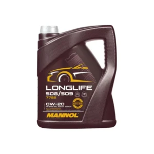 MANNOL 7722 Longlife Motoröl 0W-20, VW 508 00/509 00, ACEA C6, 5L