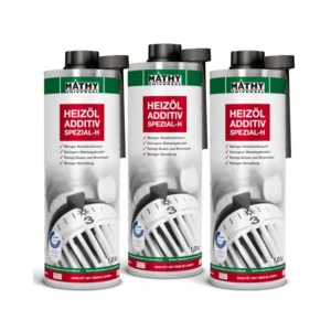 MATHY Spezial-H Heizöl-Additiv, 3 x 1 l, Zusatz für Ölheizung & Tankanlagen