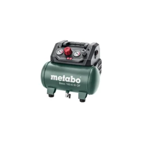 metabo Kompressor Basic 160-6 W OF, 6 l Druckluftkompressor, Tragbar