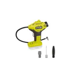 RYOBI 18 V ONE+ Akku-Handkompressor R18PI-0 (max. Druck 10,3 bar, 50 cm Druckluftschlauch