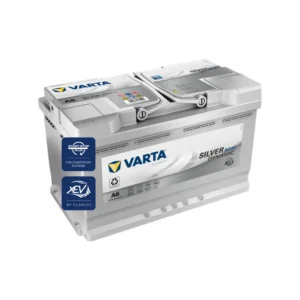 VARTA Silver Dynamic AGM Batterie A6 – Start-Stop und xEV Autobatterie 12V 80Ah 800A –
