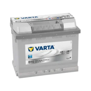 VARTA Silver Dynamic D15 Autobatterie, 563 400 061, 12 V, 63 Ah, 610 A