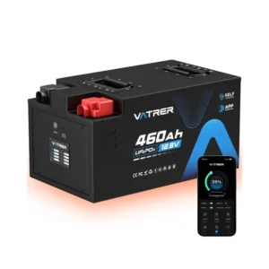 VATRER POWER 12,8V 460Ah LiFePO4 Batterie mit Selbstheizung & Bluetooth