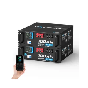 VATRER POWER 48V 200Ah LiFePO4 Rack-Batterie